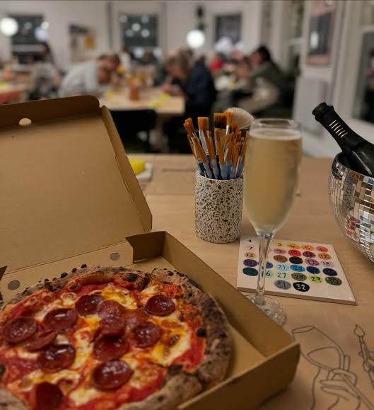 Pottery and Pizza night